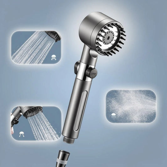 Shower Head with Filter & 3 Modes | Water-Saving Shower Head | Waterlux